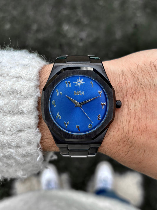 MIRAI Arabic Dial Black Blue
